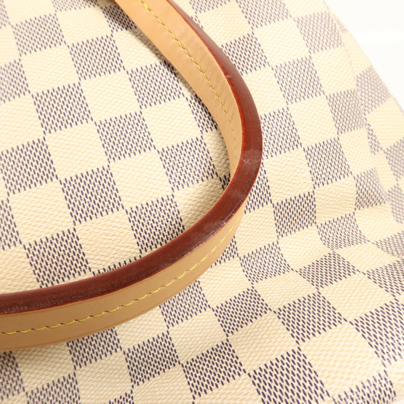 LOUIS VUITTON Damier Azur Lymington金扣手挽肩背兩用袋-15