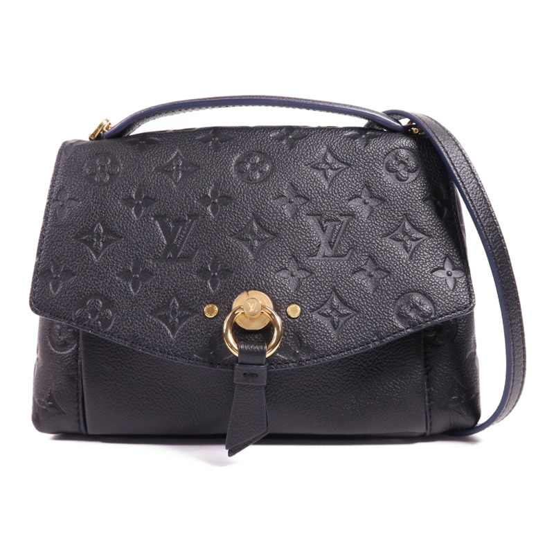 LOUIS VUITTON Monogram Empreinte Blanche BB金扣手挽肩背兩用袋-0