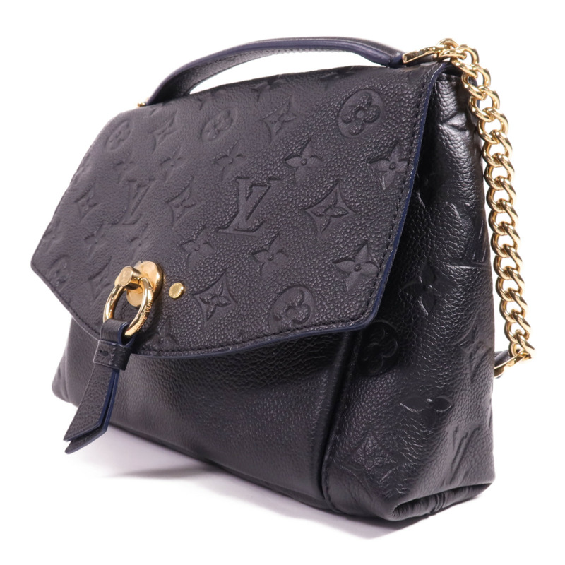 LOUIS VUITTON Monogram Empreinte Blanche BB金扣手挽肩背兩用袋-2