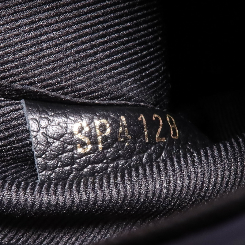 LOUIS VUITTON Monogram Empreinte Blanche BB金扣手挽肩背兩用袋-11