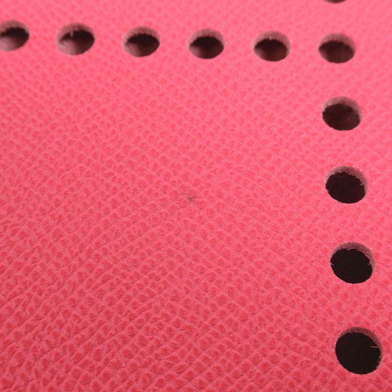 HERMES Epsom皮革Evelyne GM銀扣肩背袋Rose Tyrien-13