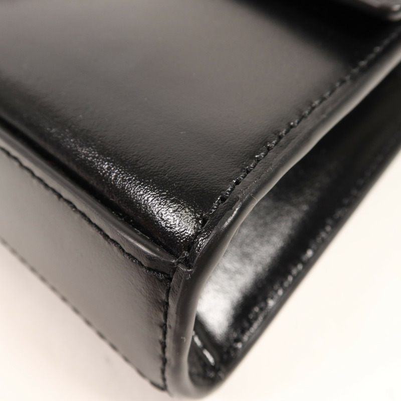 MARC JACOBS 牛皮皮革Chain Shoulder銀扣鏈帶肩背袋-5