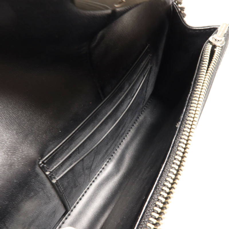 MARC JACOBS 牛皮皮革Chain Shoulder銀扣鏈帶肩背袋-9