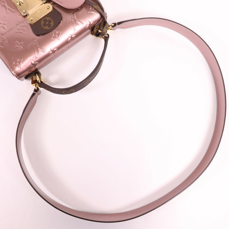 LOUIS VUITTON Vernis Spring Street PM金扣手挽肩背兩用袋-4
