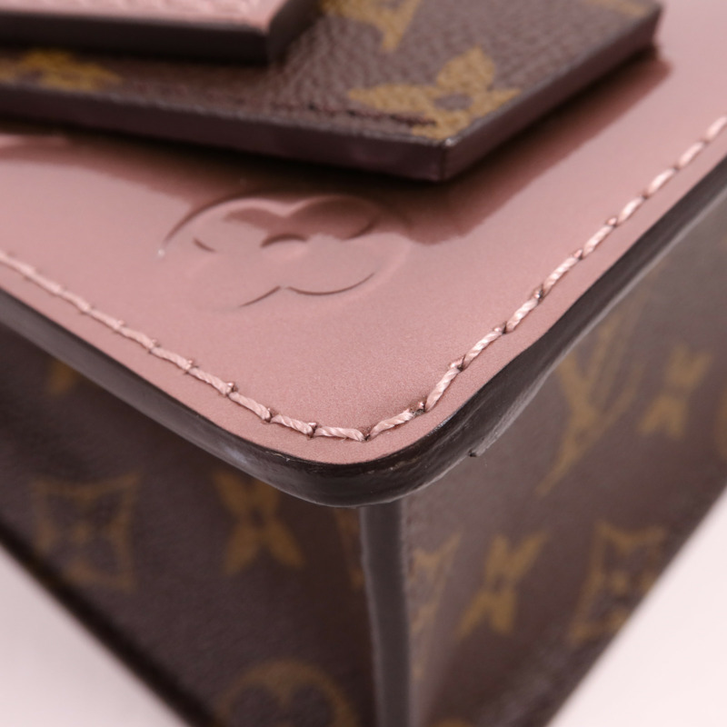 LOUIS VUITTON Vernis Spring Street PM金扣手挽肩背兩用袋-6