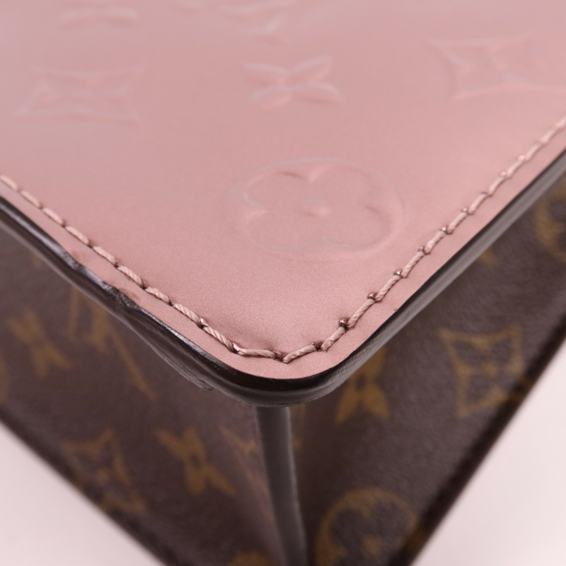 LOUIS VUITTON Vernis Spring Street PM金扣手挽肩背兩用袋-7