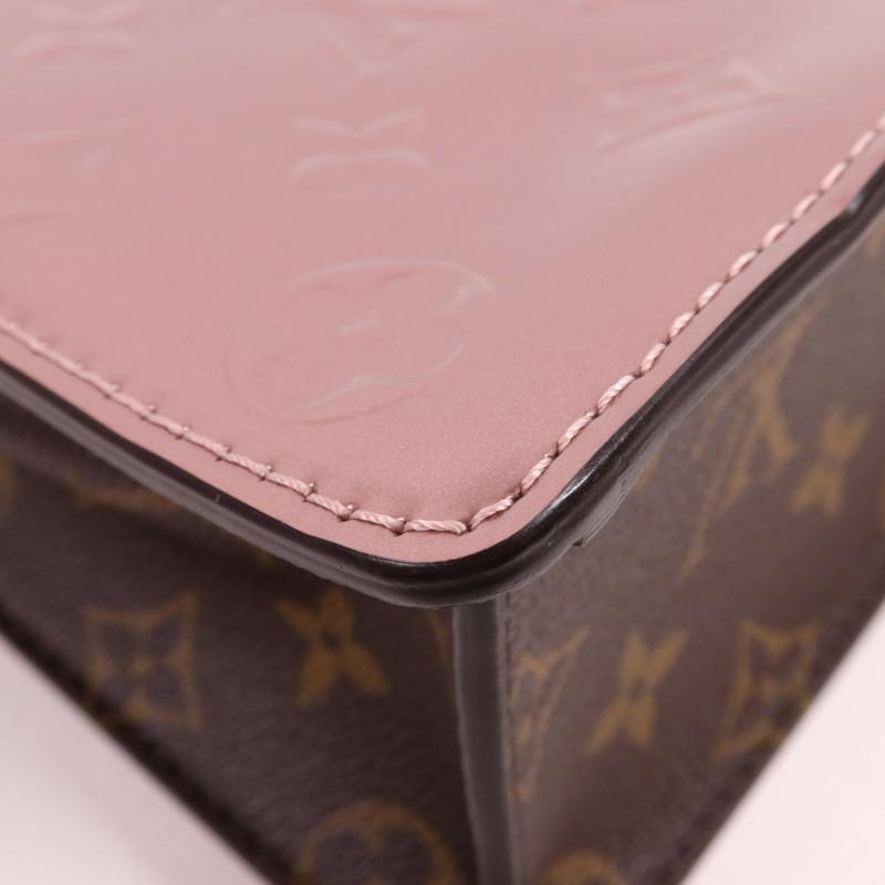 LOUIS VUITTON Vernis Spring Street PM金扣手挽肩背兩用袋-8