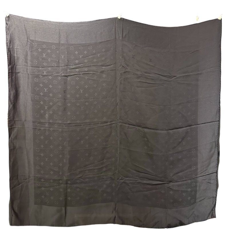LV SCARF BLACK-0