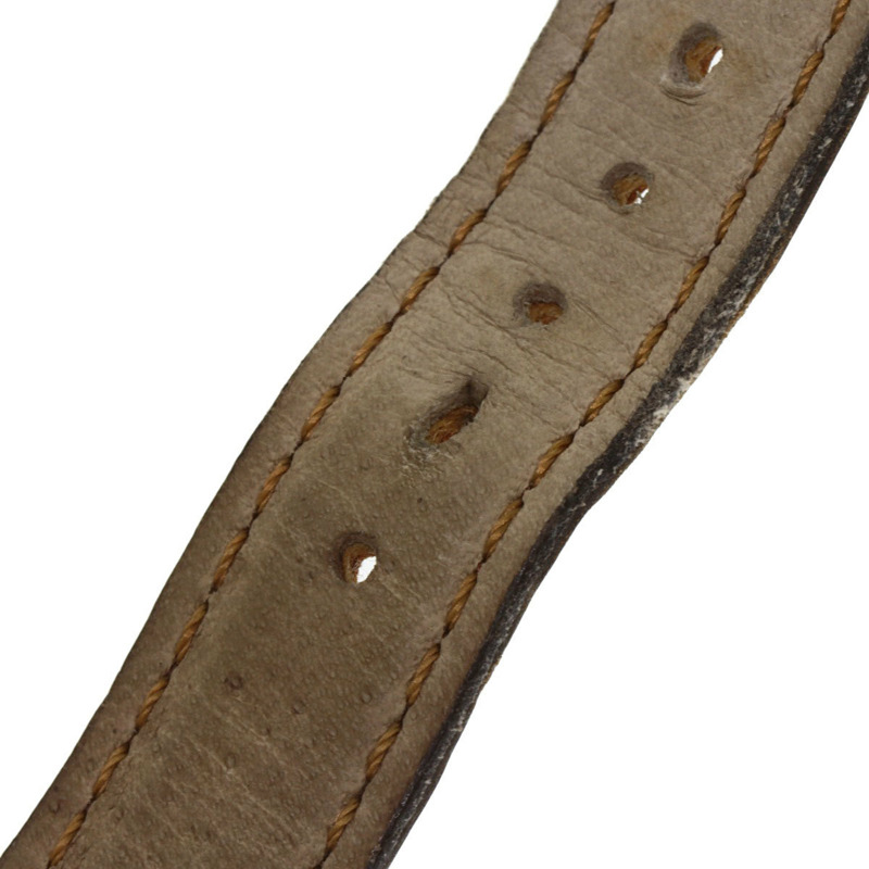 卡地亞 W1003053 Must Tank SM 女士腕錶,GP 皮革錶帶-12