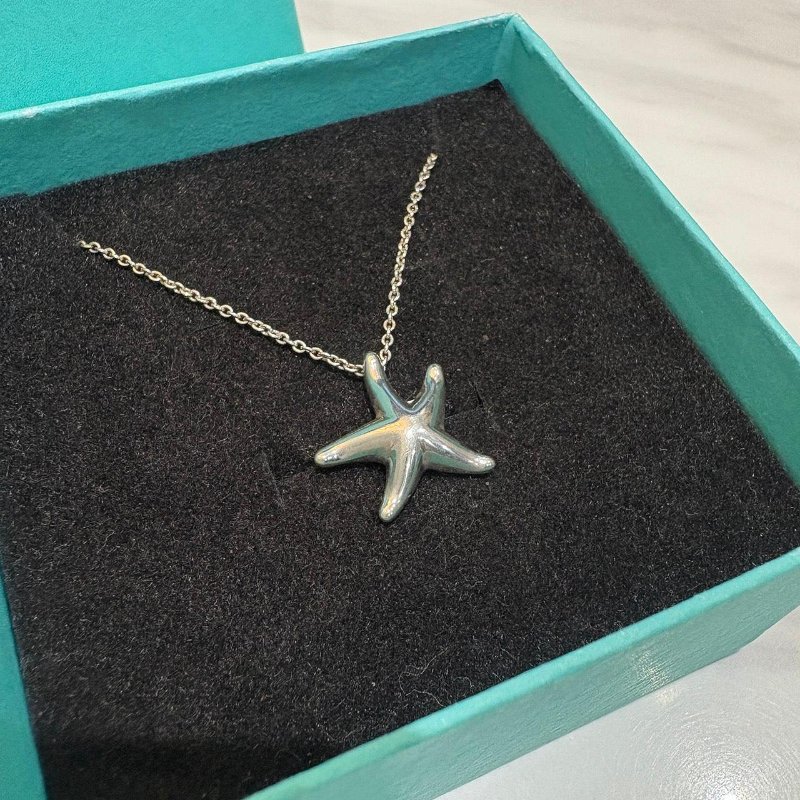*SHIHNA名牌精品* Tiffany&co S925 海星項鍊-1
