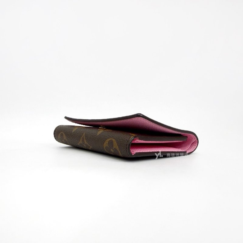 ❣LV 原花Victorine金釦paris吉祥物Vivienne三折短夾-4