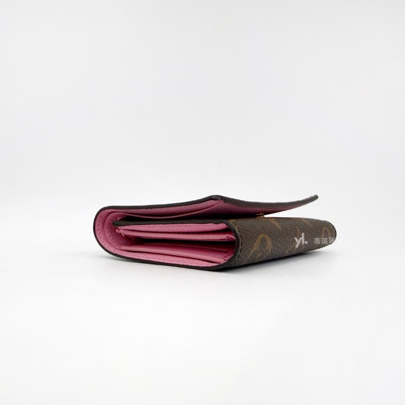 ❣LV 原花Victorine金釦paris吉祥物Vivienne三折短夾-5