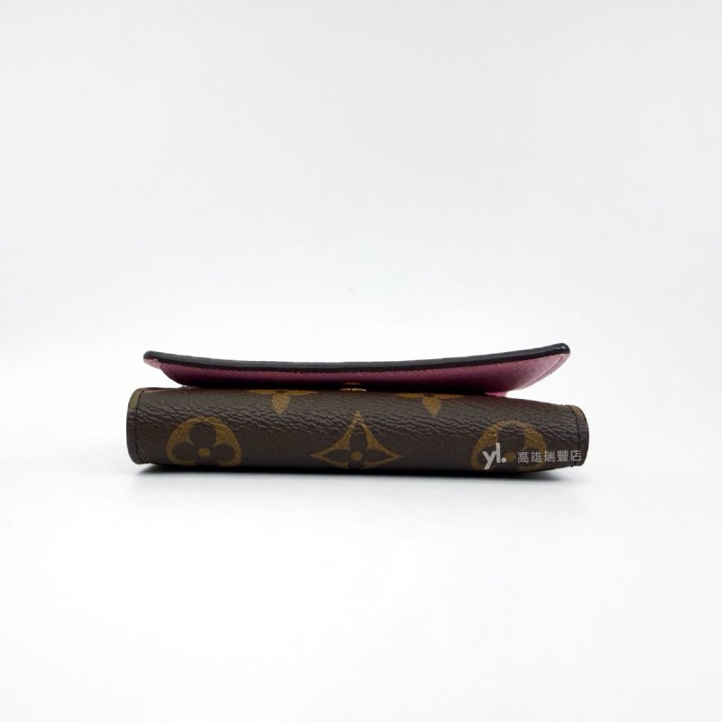 ❣LV 原花Victorine金釦paris吉祥物Vivienne三折短夾-6