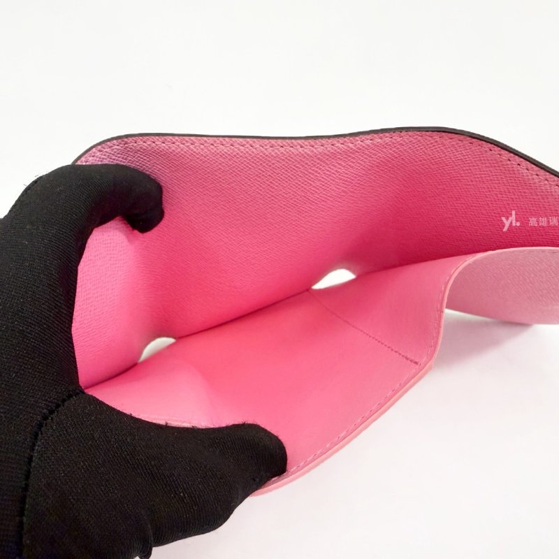 ❣LV 原花Victorine金釦paris吉祥物Vivienne三折短夾-12