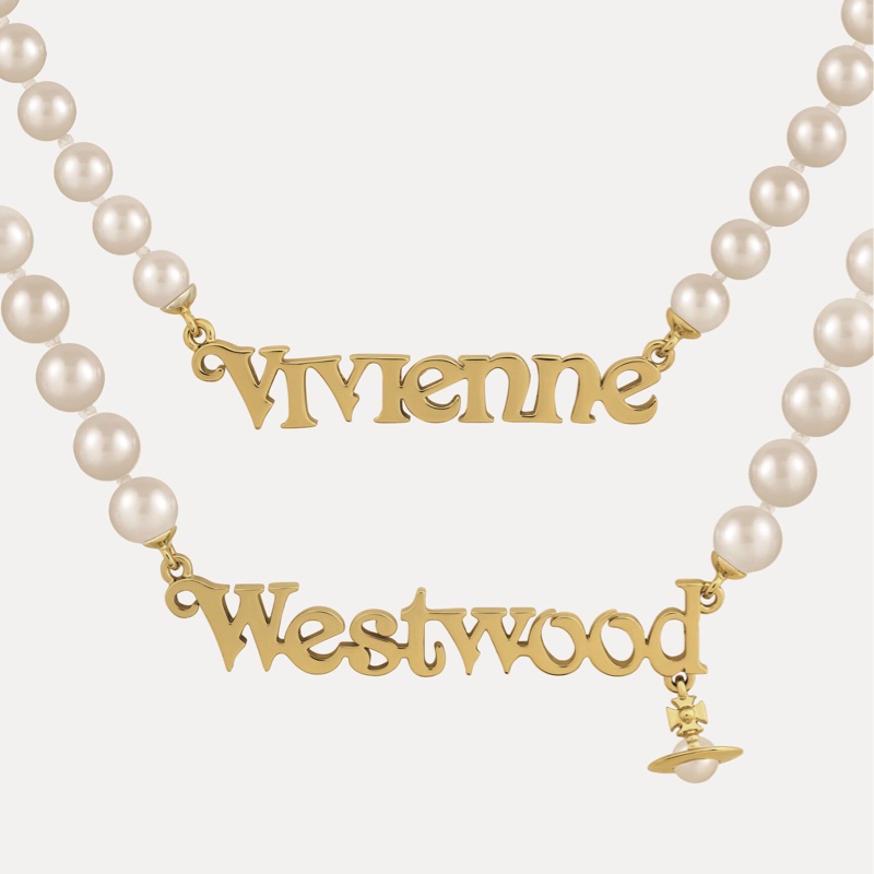 Vivienne Westwood Amelia Necklace|珍珠雙鏈-1