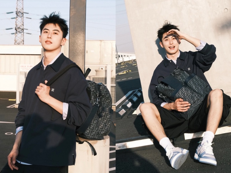 Fendi strike medium backpack-9