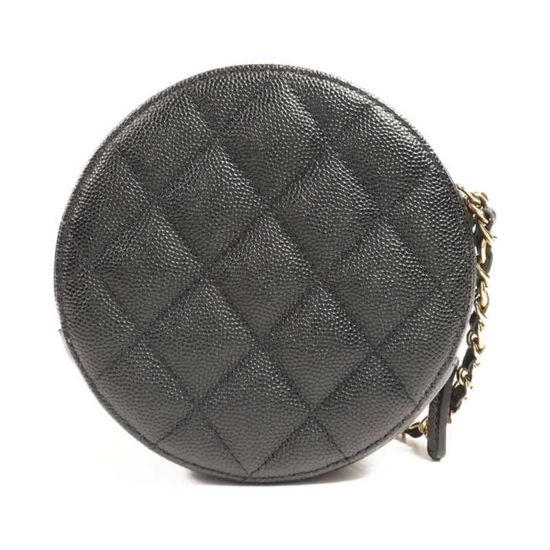 CHANEL 牛皮皮革Shoulder Bag金扣鏈帶肩背袋-1