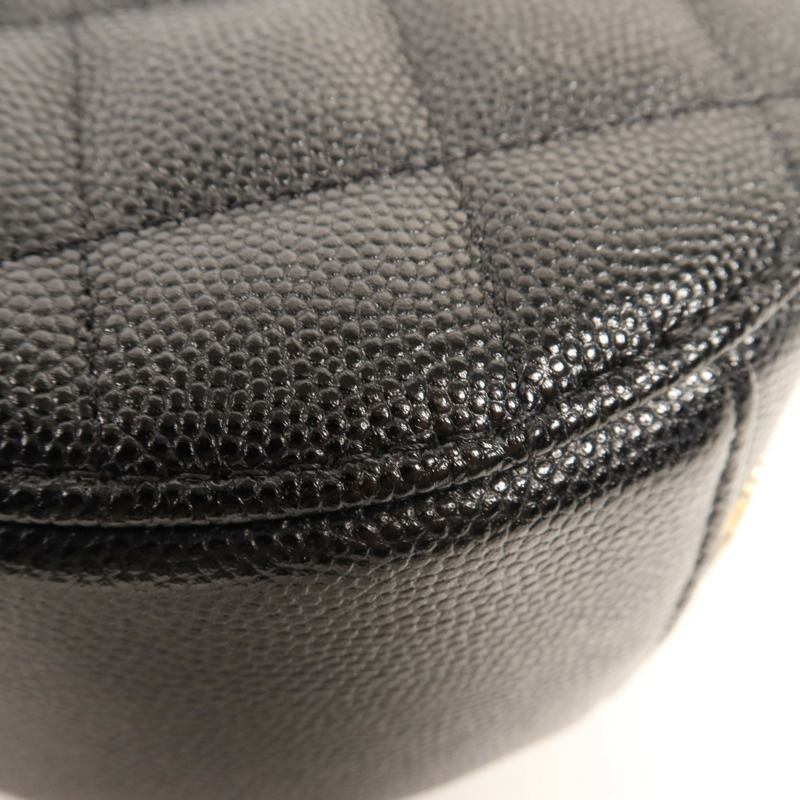 CHANEL 牛皮皮革Shoulder Bag金扣鏈帶肩背袋-10