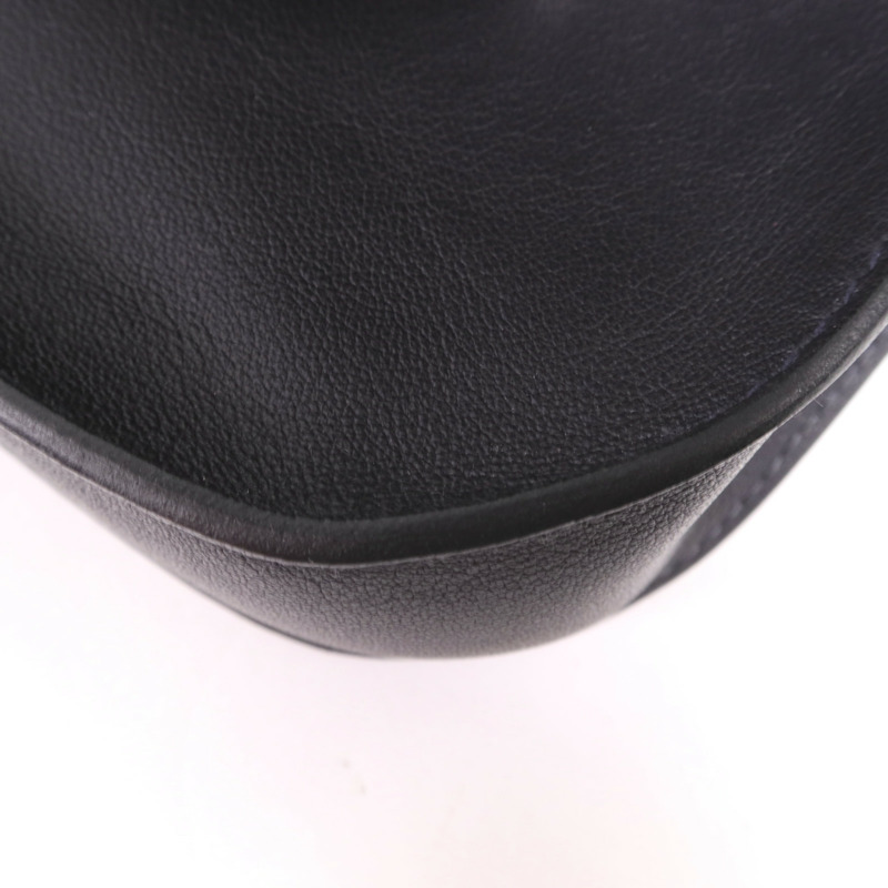 HERMES Swift皮革Mini Jypsiere銀扣肩背袋Caban-9