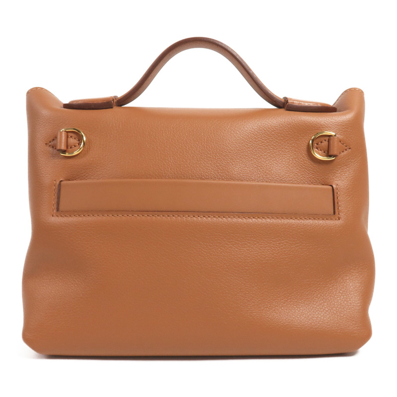 HERMES Evercolor皮革24/24 Mini金扣手挽肩背兩用袋-1