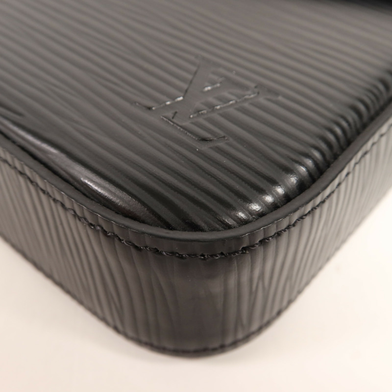 LOUIS VUITTON Epi Pochette Felicie銀扣鏈帶肩背袋-8