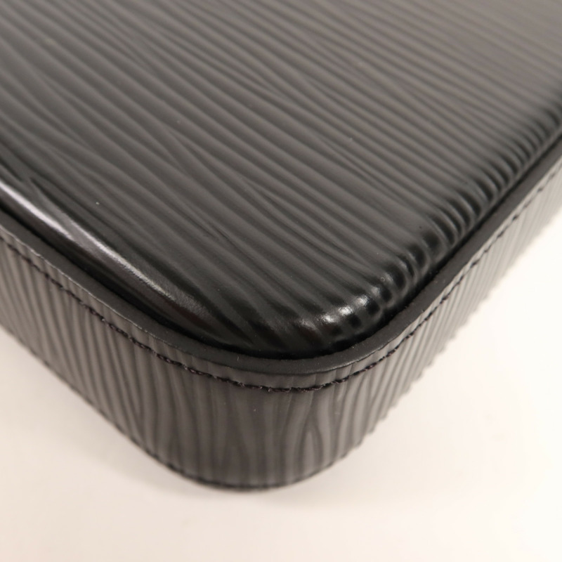 LOUIS VUITTON Epi Pochette Felicie銀扣鏈帶肩背袋-10