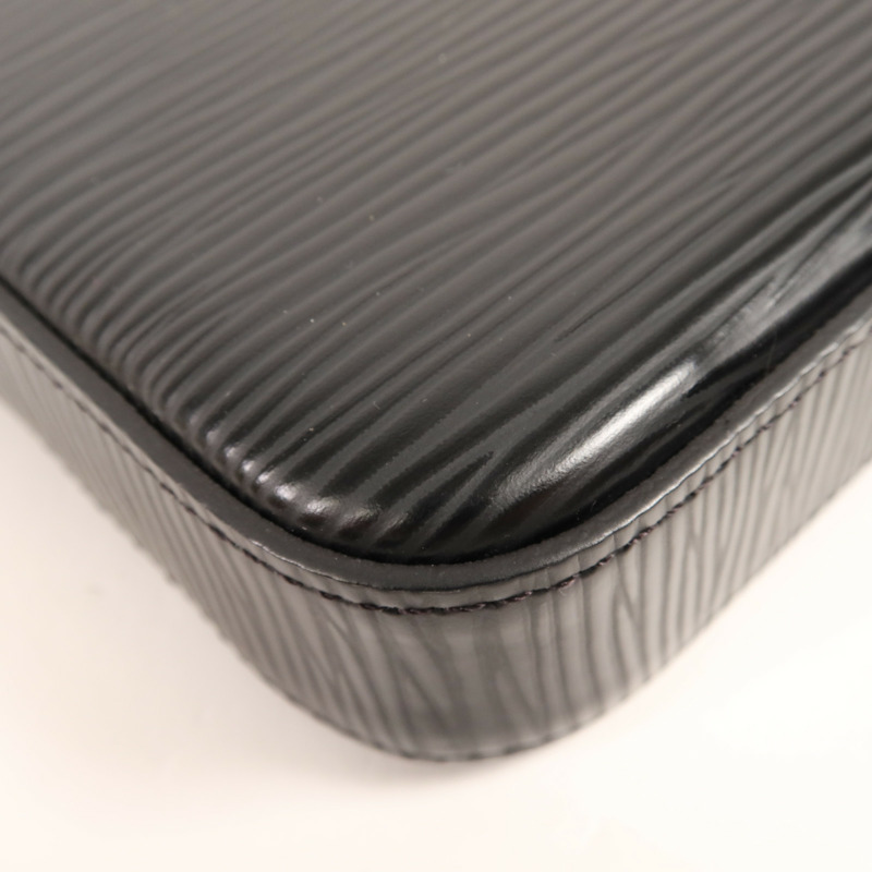 LOUIS VUITTON Epi Pochette Felicie銀扣鏈帶肩背袋-11