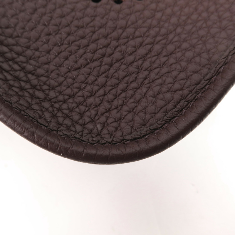 HERMES Clemence皮革Evelyne TPM金扣肩背袋-5