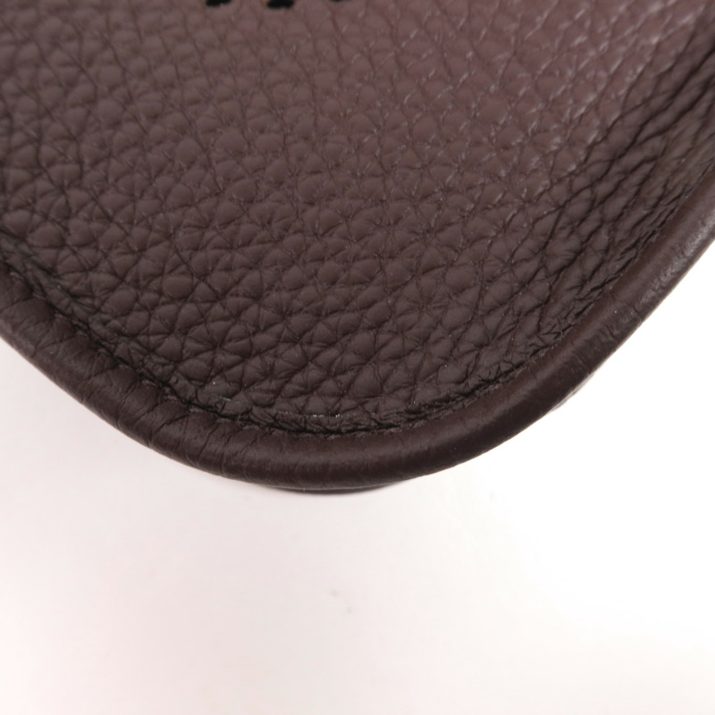 HERMES Clemence皮革Evelyne TPM金扣肩背袋-6