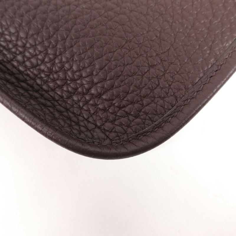 HERMES Clemence皮革Evelyne TPM金扣肩背袋-7