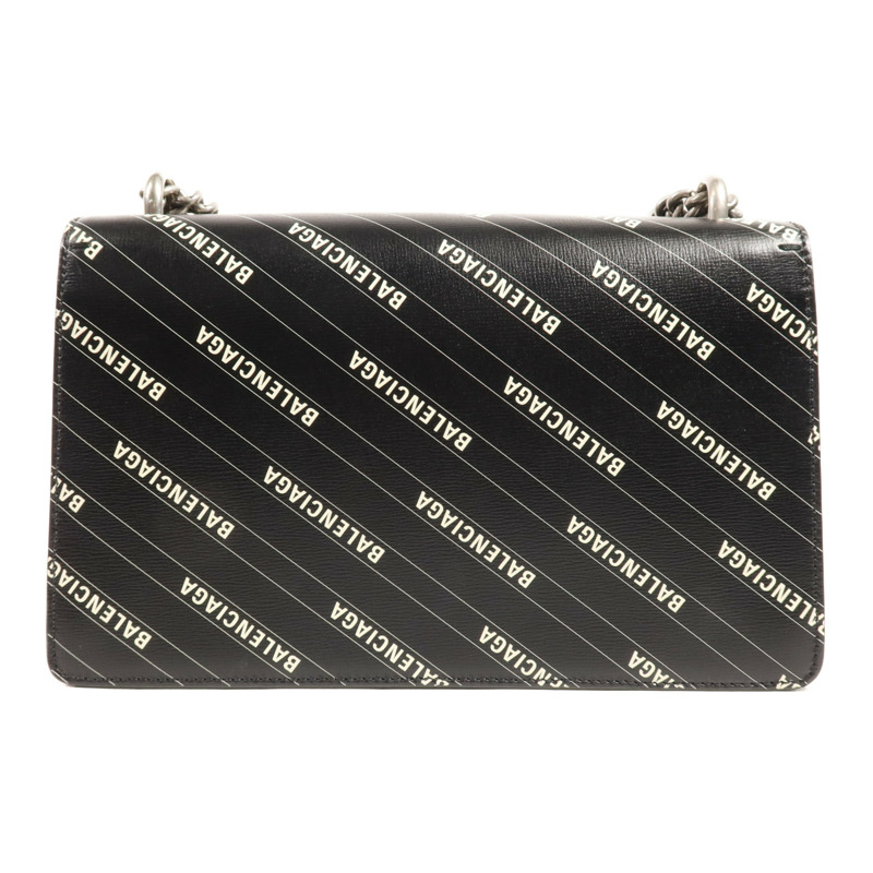 GUCCI 牛皮皮革Gucci x Balenciaga Shoulder Bag銀扣肩背袋-1