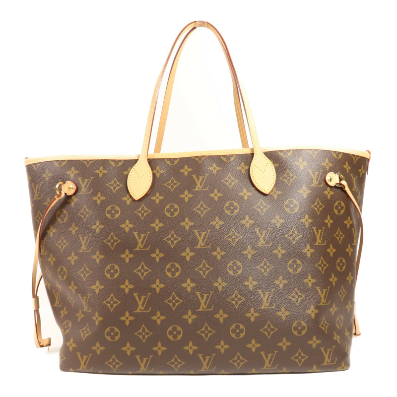 LOUIS VUITTON Monogram Neverfull Bandouliere Inside Out GM金扣手挽肩背兩用袋-1