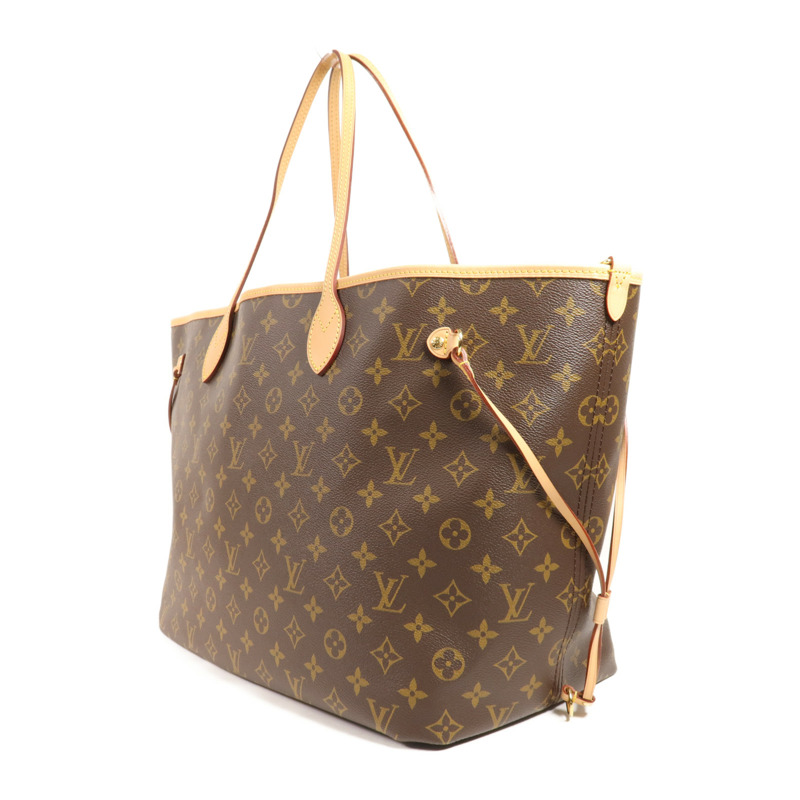 LOUIS VUITTON Monogram Neverfull Bandouliere Inside Out GM金扣手挽肩背兩用袋-2