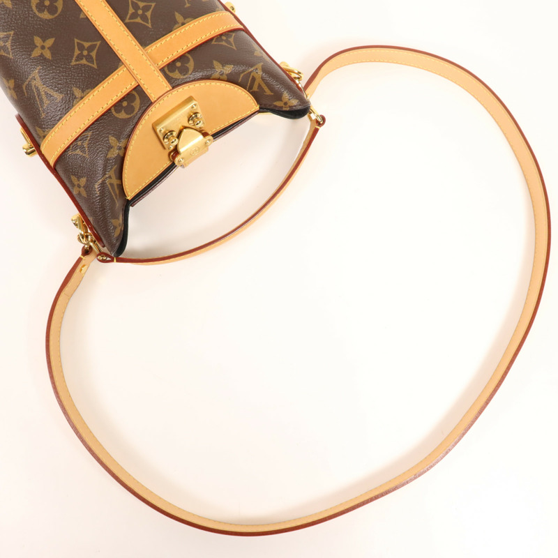 LOUIS VUITTON Monogram Duffle金扣手挽肩背兩用袋-4