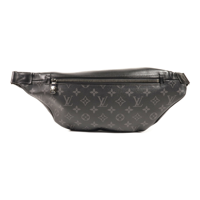 LOUIS VUITTON Monogram Eclipse Discovery Bumbag PM銀扣腰包-1