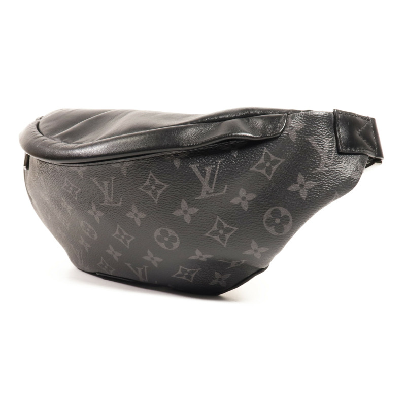 LOUIS VUITTON Monogram Eclipse Discovery Bumbag PM銀扣腰包-2