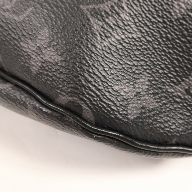 LOUIS VUITTON Monogram Eclipse Discovery Bumbag PM銀扣腰包-5