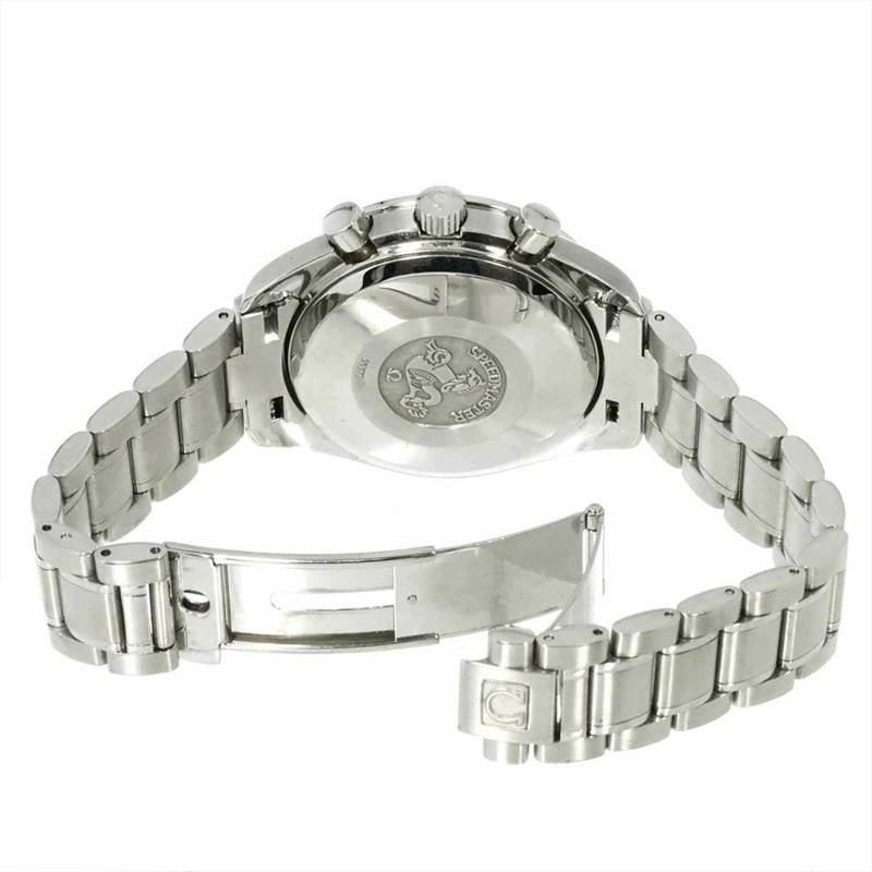 歐米茄超霸系列馬克40宇宙三曆3520 50男士腕錶黑色自動上鍊-3