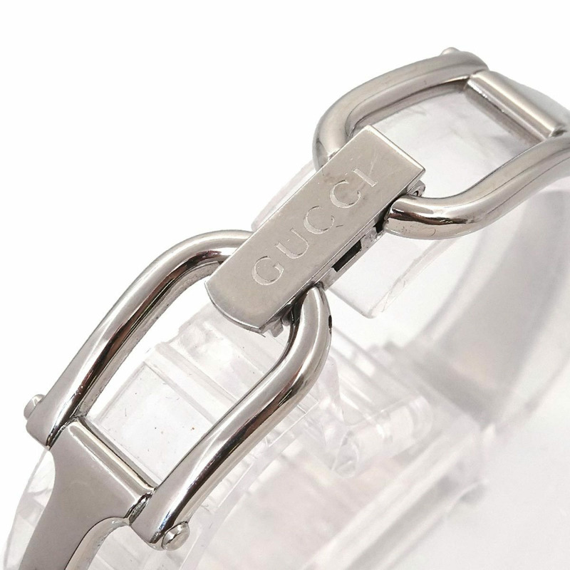 Gucci 1500L 手鐲腕錶 YA015532 女士灰色石英錶-6