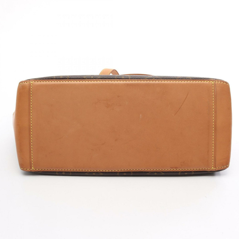 路易威登 Cabas Piano Monogram 單肩包,塗層帆布和皮革,棕色,M51148-5