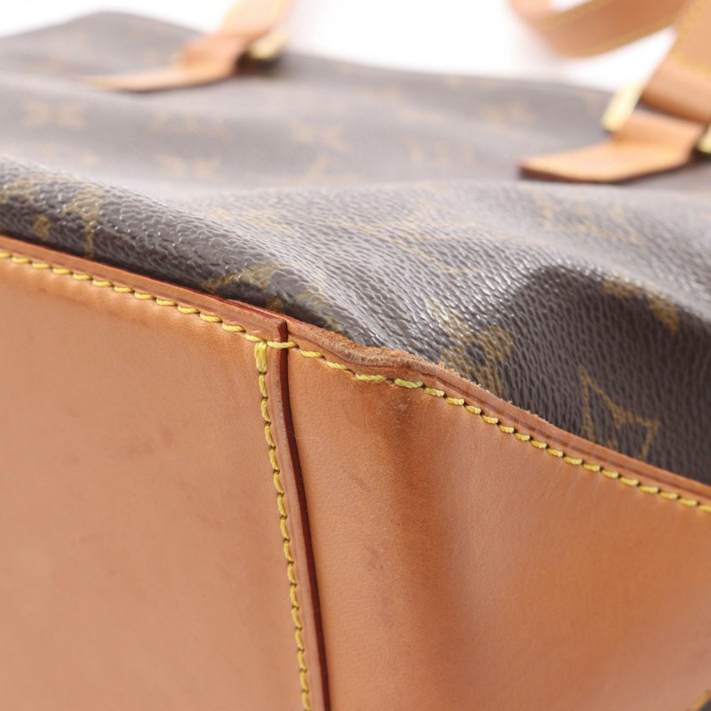 路易威登 Cabas Piano Monogram 單肩包,塗層帆布和皮革,棕色,M51148-8