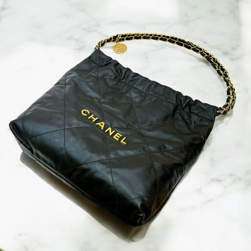 莉亞精品♡Chanel AS3260 22bag 二手-0