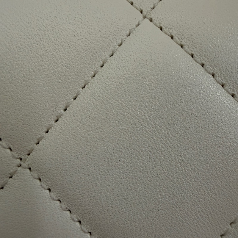 Chanel 白羊皮霧金釦珍珠湯圓20cm斜背包AS4861-16