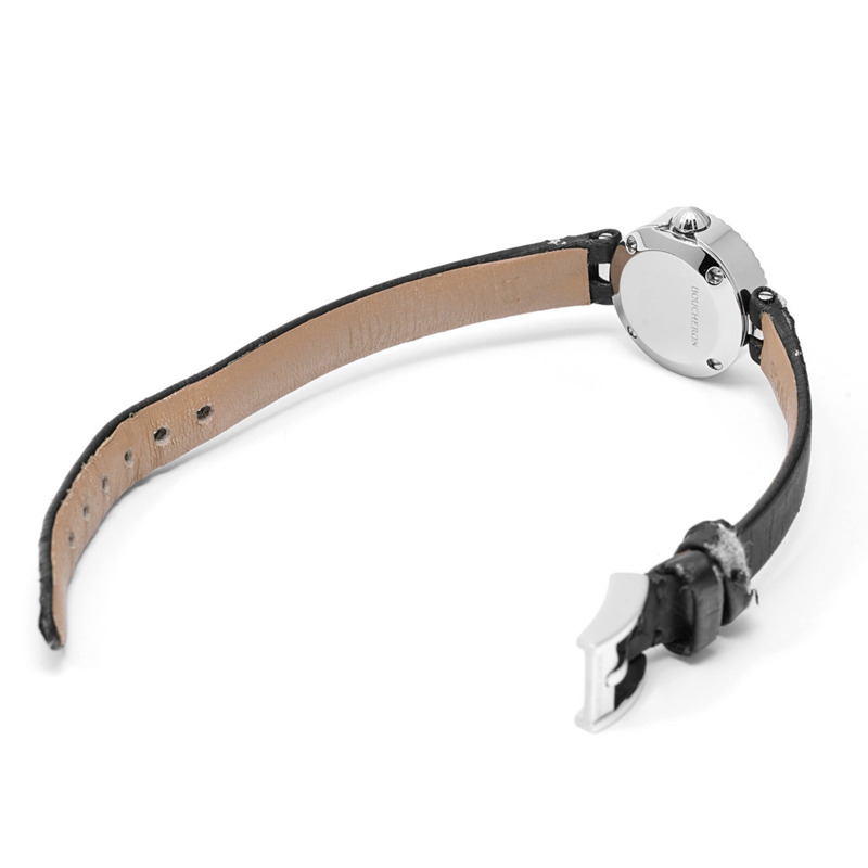 寶詩龍 Majorie 100-4340 黑色女士石英錶，二手，Ginzo-4