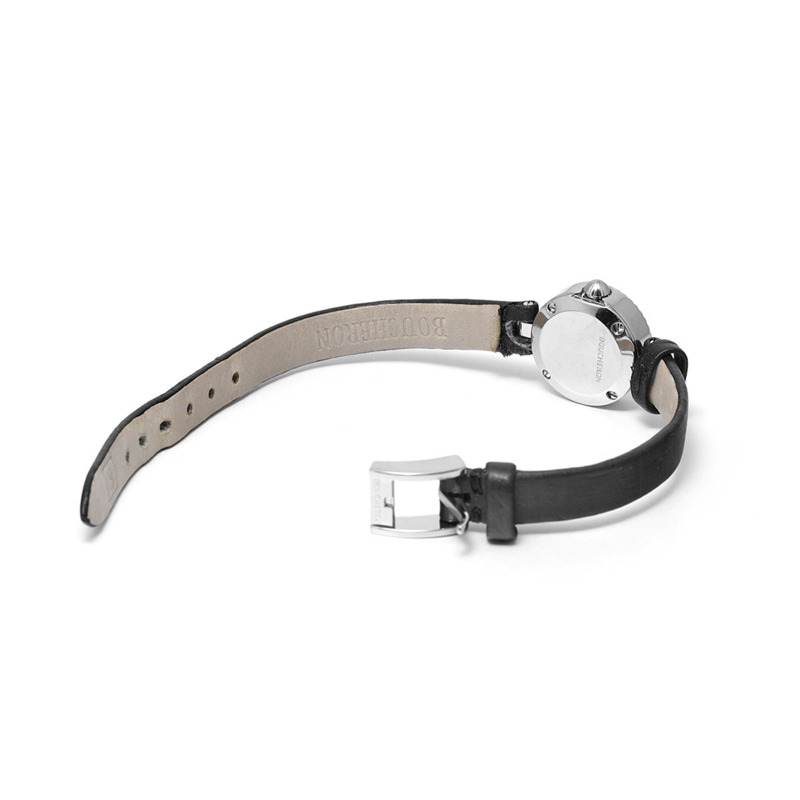 寶詩龍 Majorie 100-4030 黑色女士石英錶，二手，Ginzo-3