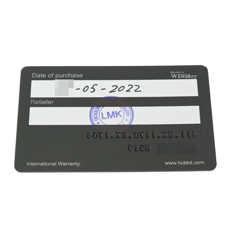 宇舶Big Bang 411.NX.1170.X.1704霧面黑鏤空男自排錶,二手,Ginzo-7