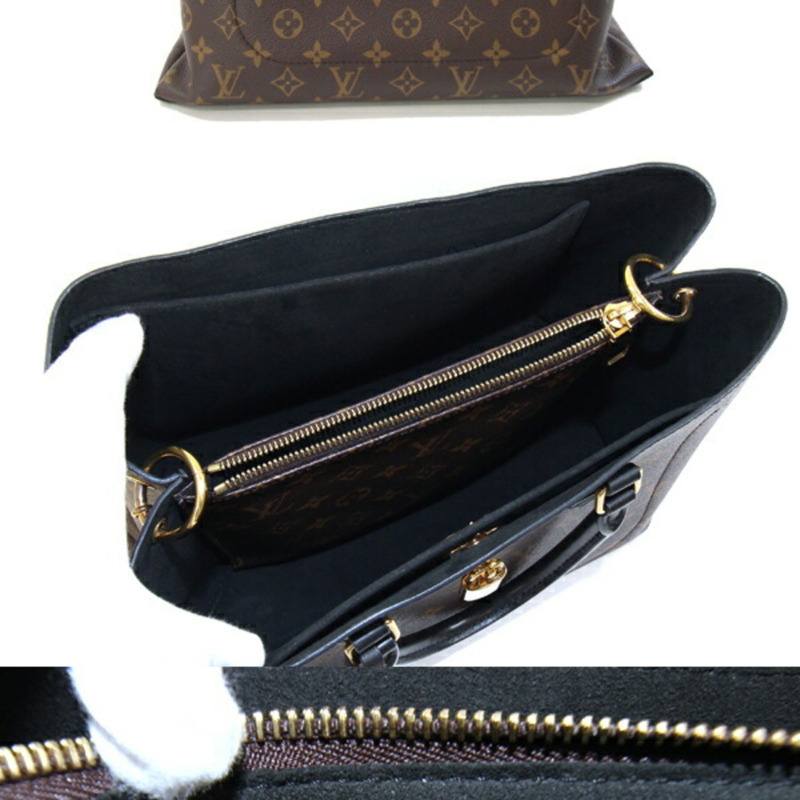 路易威登 Monogram Flower 女士帆布手提包 M43550，肩背/手提兩用-1