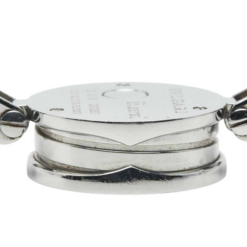 寶格麗 B.zero1 手鐲腕錶 BZ22S 石英黑色錶盤不鏽鋼女錶-4