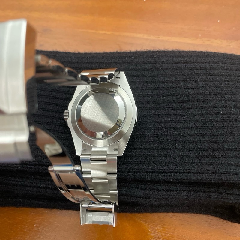 ROLEX 勞力士蠔式 Air-King 空中霸王 126900 綠色秒針 空霸 不鏽鋼 黃色ROLEX皇冠品牌.大三針-1