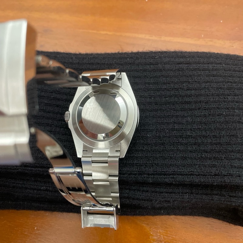 ROLEX 勞力士蠔式 Air-King 空中霸王 126900 綠色秒針 空霸 不鏽鋼 黃色ROLEX皇冠品牌.大三針-7